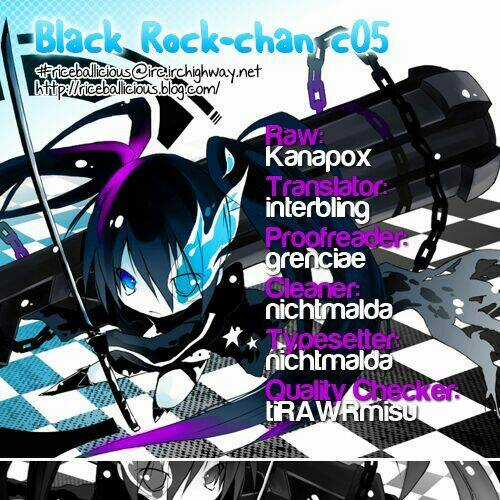 Black Rock Shooter-Chan Chapter 5 trang 0