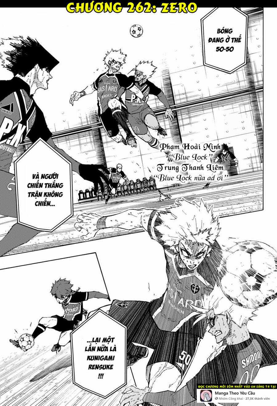 Blue Lock Chapter 262 trang 1