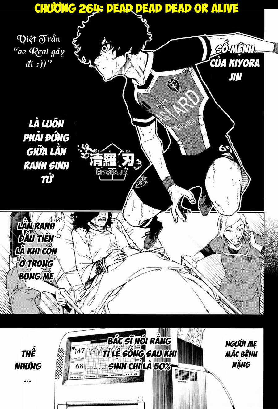 Blue Lock Chapter 264 trang 1