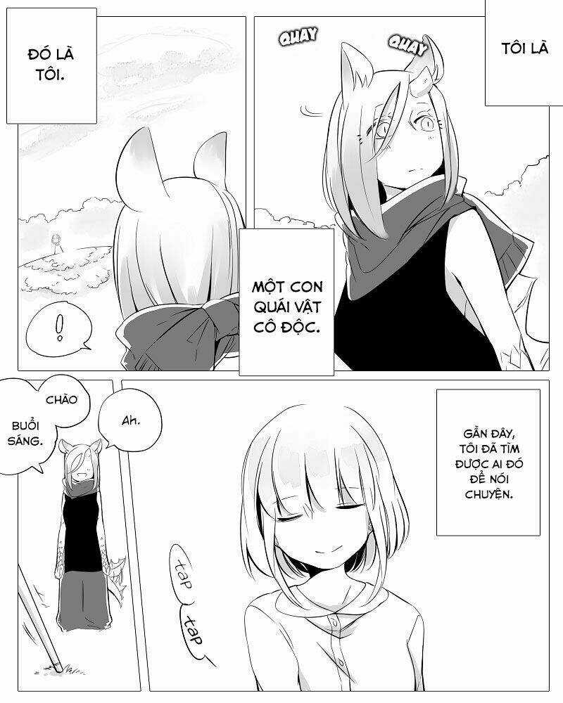 Bocchi Kaibutsu To Moumoku Shoujo Chapter 2 trang 0