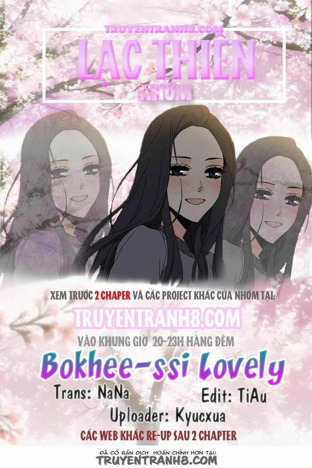 Bokhee-Ssi Đáng Yêu Chapter 10 trang 0