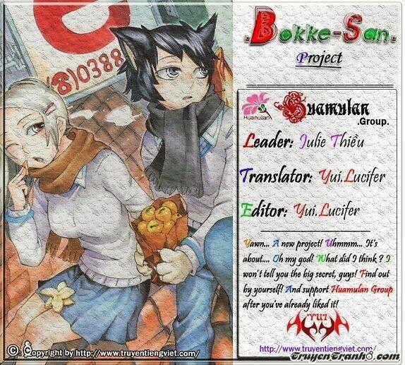 Bokke-San Chapter 1 trang 0