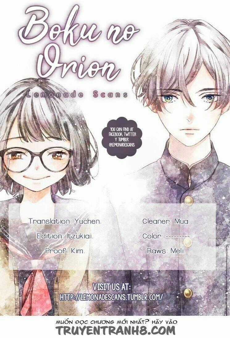 Boku No Orion Chapter 1 trang 1