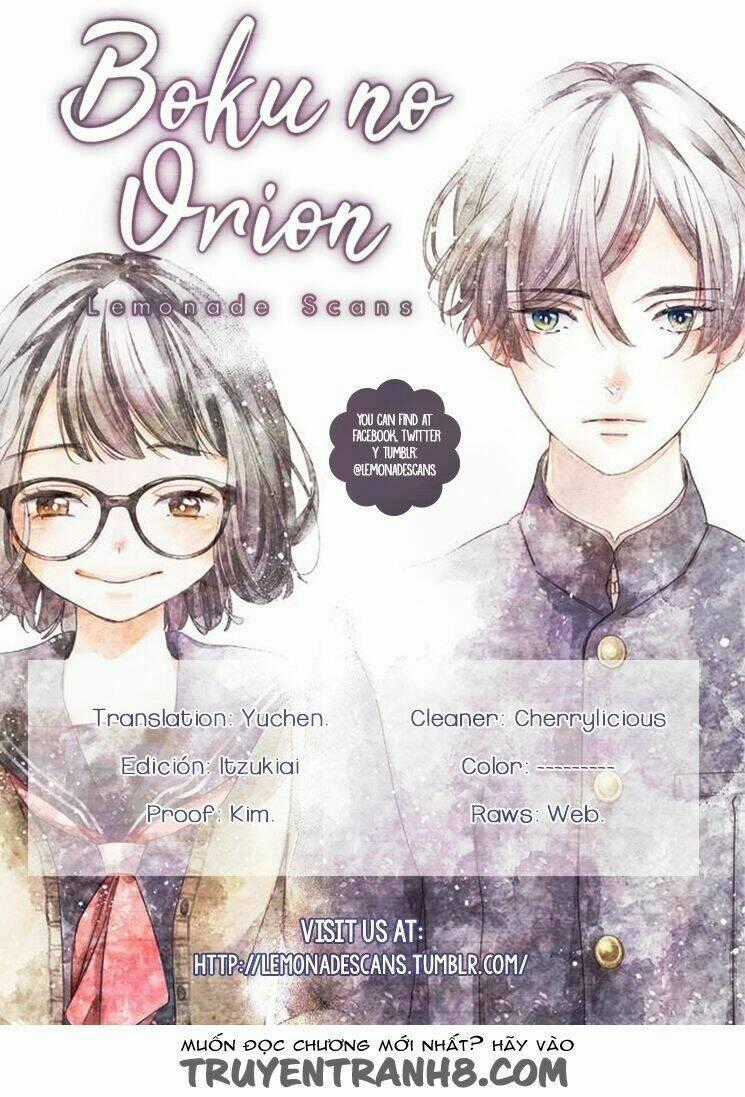 Boku No Orion Chapter 2 trang 1