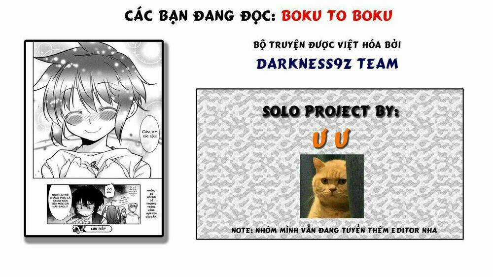 Boku To Boku Chapter 10.5 trang 0