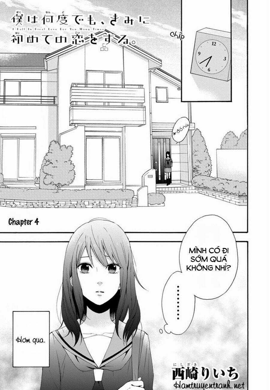 Boku Wa Nando Demo, Kimi Ni Hajimete No Koi Wo Suru Chapter 4 trang 1