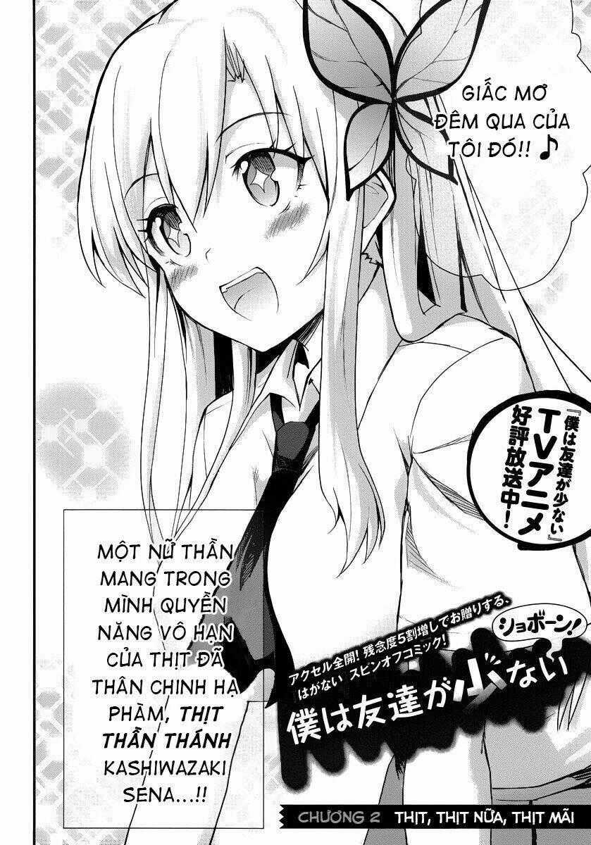 Boku Wa Tomodachi Ga Sukunai Shobon! Chapter 2 trang 1