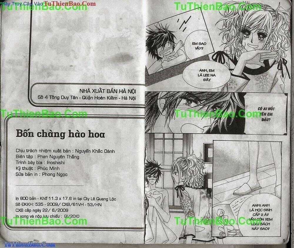 Bốn Chàng Hào Hoa Chapter 11 trang 1