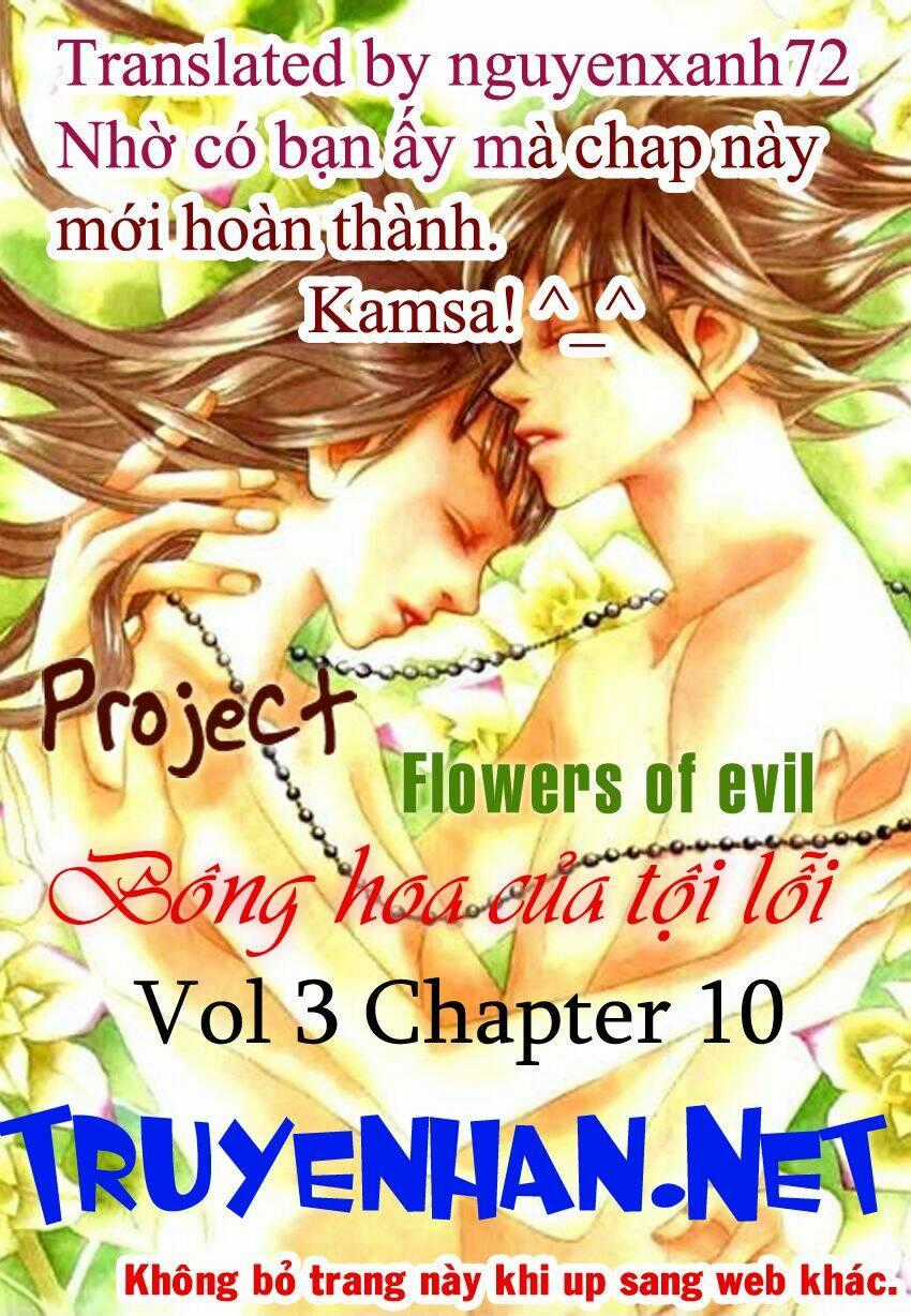 Bông Hoa Của Tội Lỗi Chapter 10 trang 0