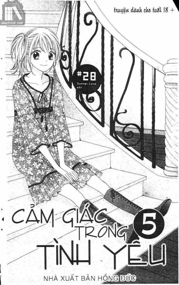 Cảm Giác Trong Tình Yêu Chapter 5 trang 0