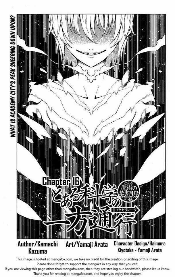 Cấm Thư Ma Thuật Index: Accelerator Chapter 16 trang 1