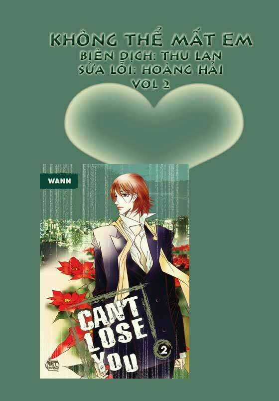 Can't Lose You Chapter 7 trang 0