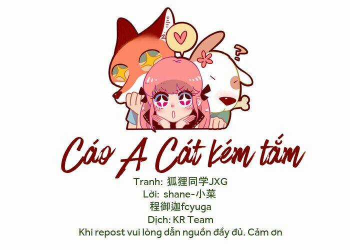 Cáo A Cát Kém Tắm Chapter 1 trang 0