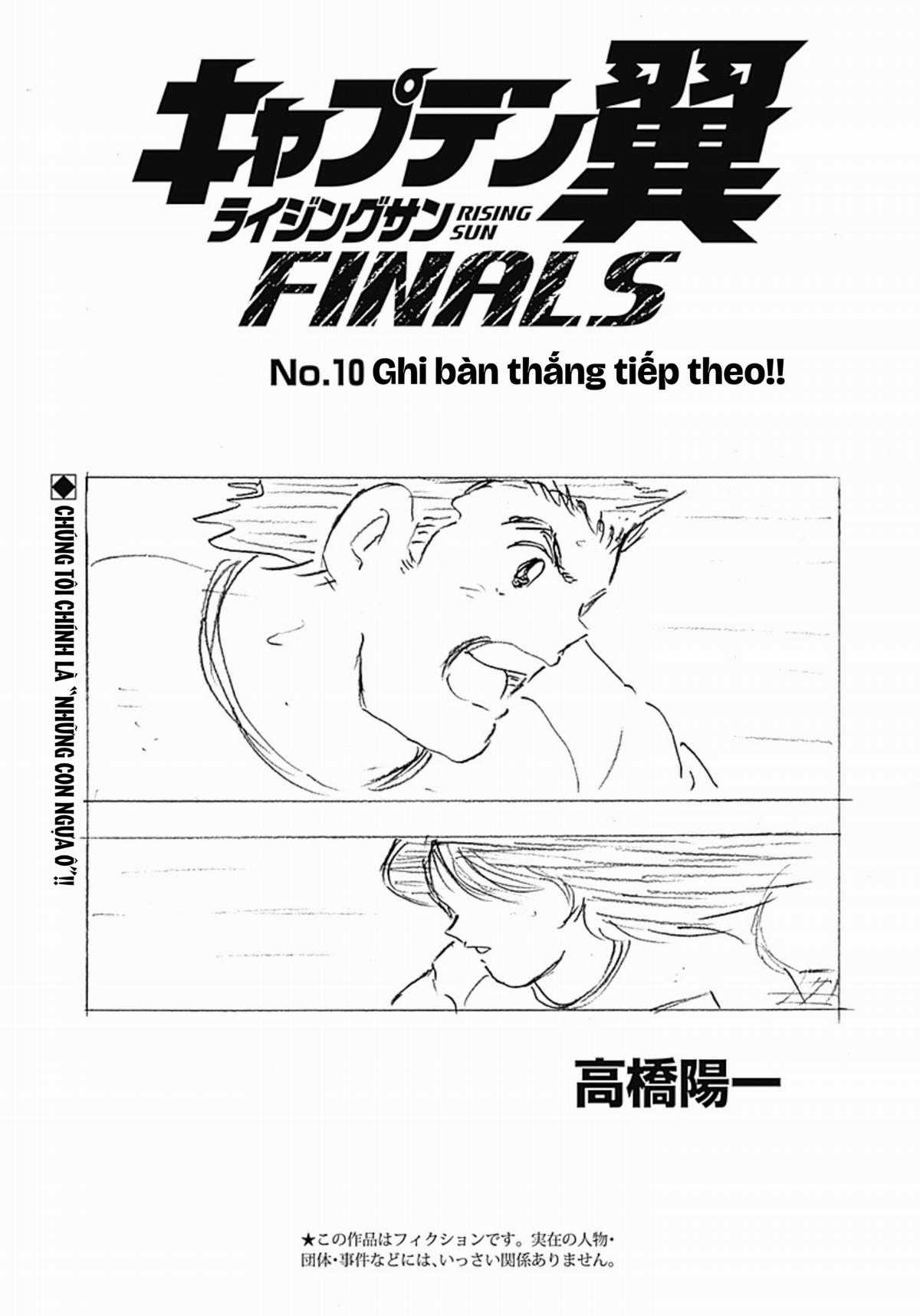 Captain Tsubasa Rising Sun FINALS Chapter 10 trang 0