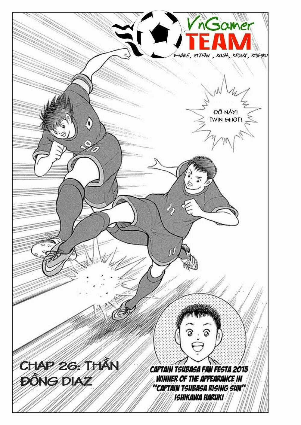 Captain Tsubasa: Rising Sun Chapter 26 trang 1