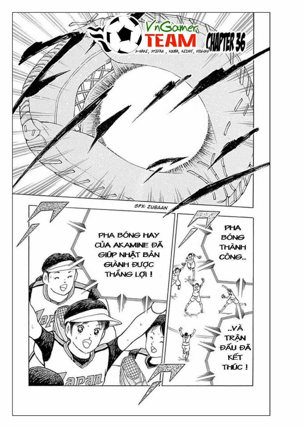 Captain Tsubasa: Rising Sun Chapter 36 trang 1