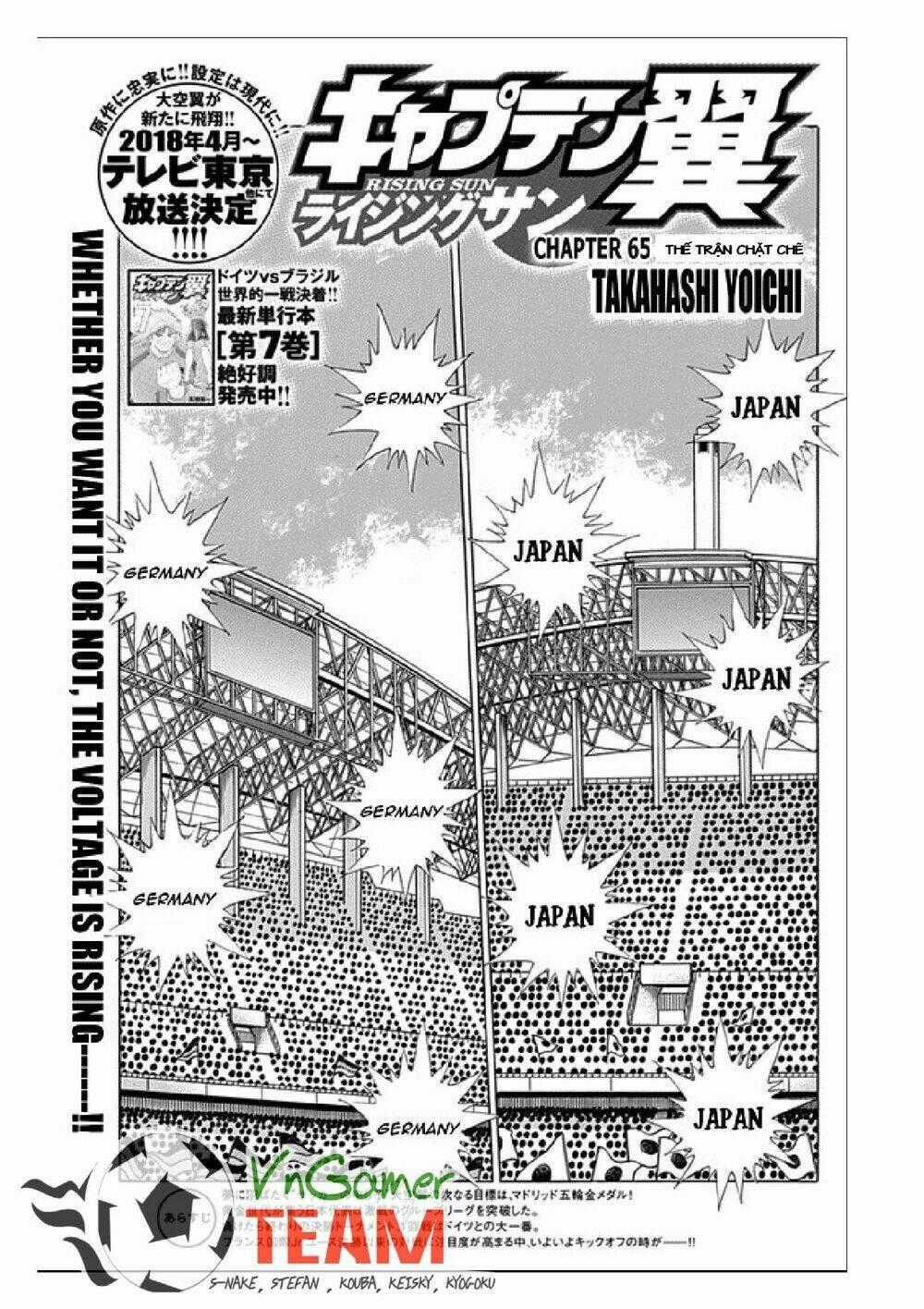 Captain Tsubasa: Rising Sun Chapter 65 trang 1