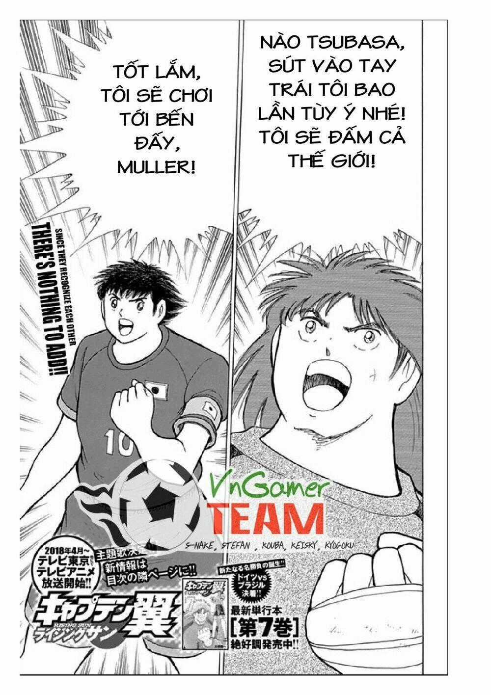 Captain Tsubasa: Rising Sun Chapter 68 trang 1