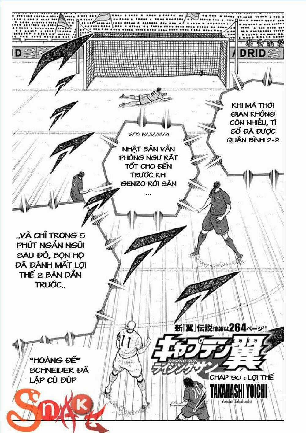 Captain Tsubasa: Rising Sun Chapter 90 trang 1