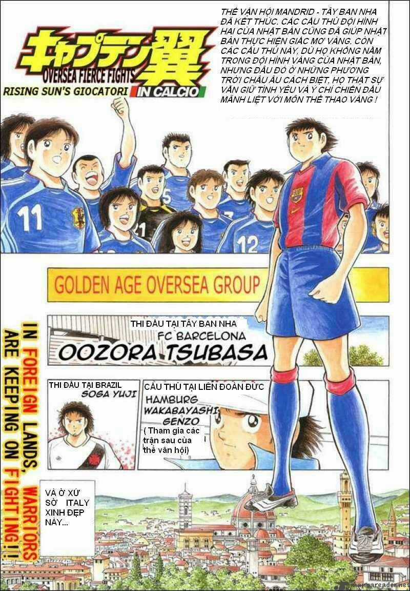 Captain Tsubasa : Trận Chiến Liên Đoàn Italy Chapter 1 trang 0