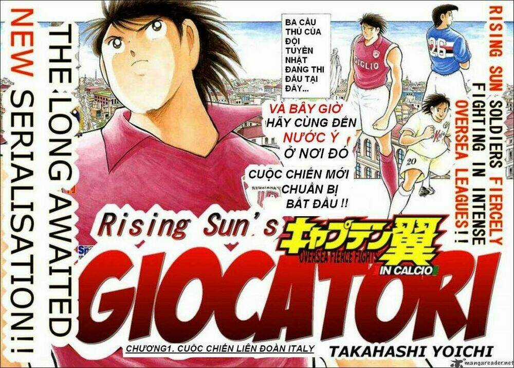 Captain Tsubasa : Trận Chiến Liên Đoàn Italy Chapter 1 trang 1