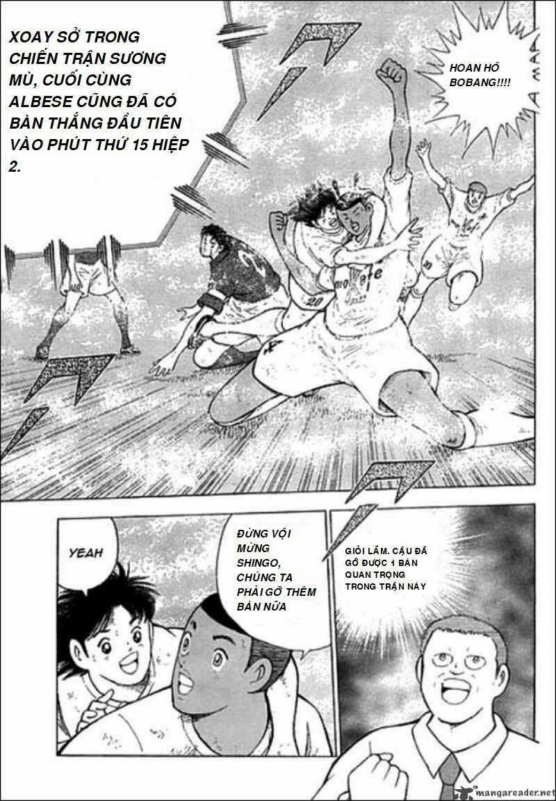 Captain Tsubasa : Trận Chiến Liên Đoàn Italy Chapter 12 trang 1