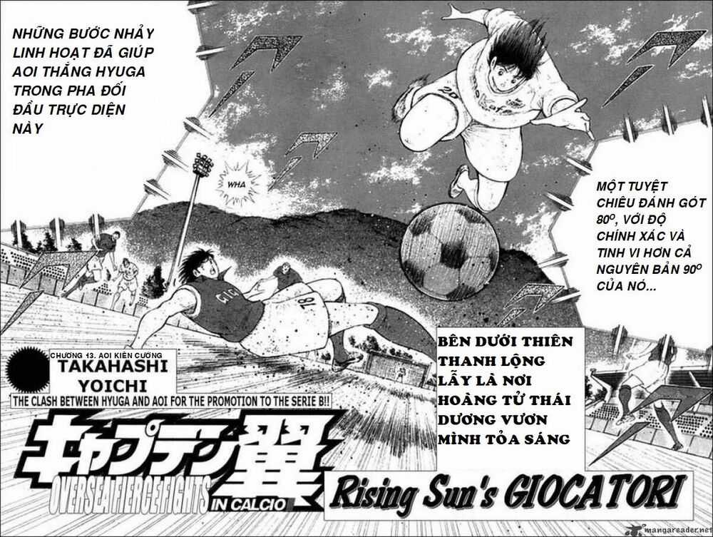 Captain Tsubasa : Trận Chiến Liên Đoàn Italy Chapter 13 trang 1