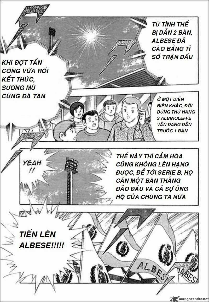 Captain Tsubasa : Trận Chiến Liên Đoàn Italy Chapter 15 trang 0