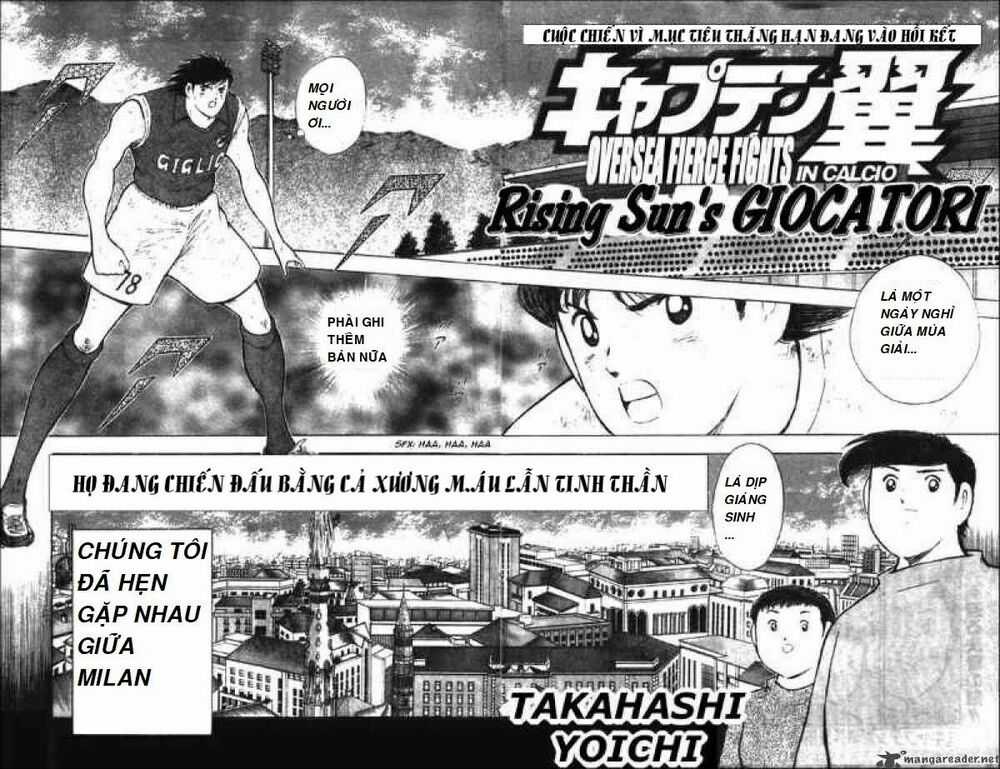 Captain Tsubasa : Trận Chiến Liên Đoàn Italy Chapter 17 trang 1