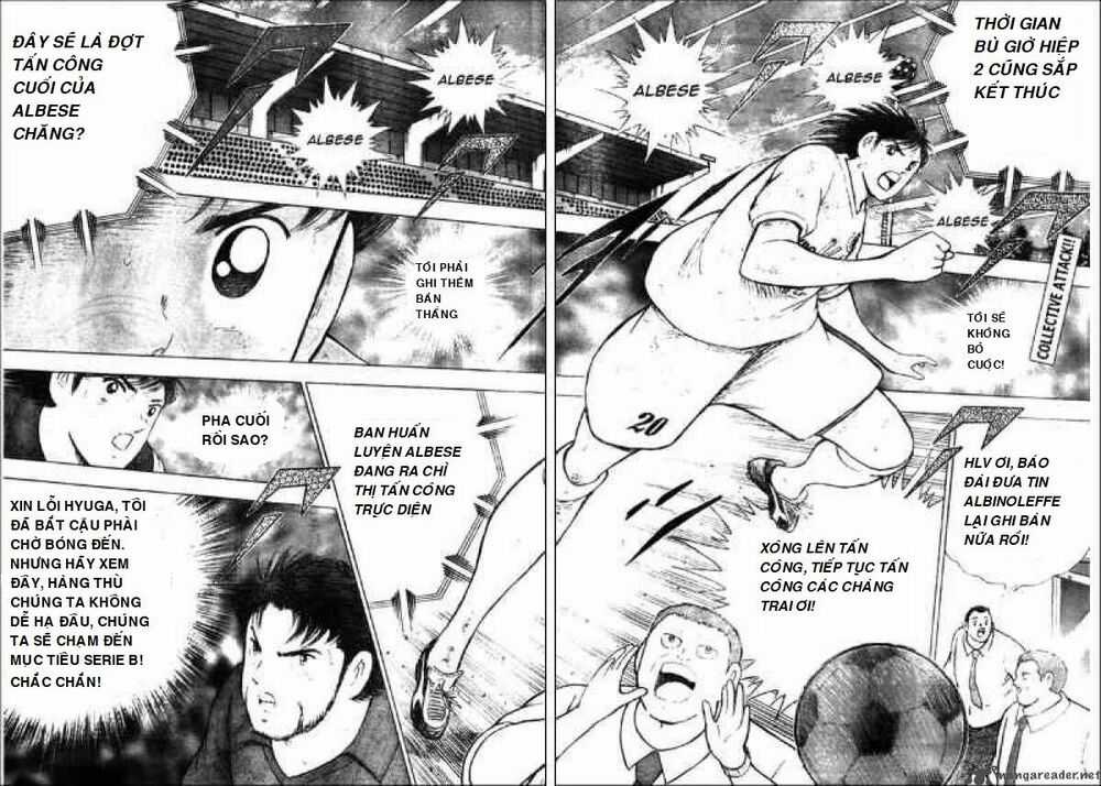 Captain Tsubasa : Trận Chiến Liên Đoàn Italy Chapter 18 trang 1