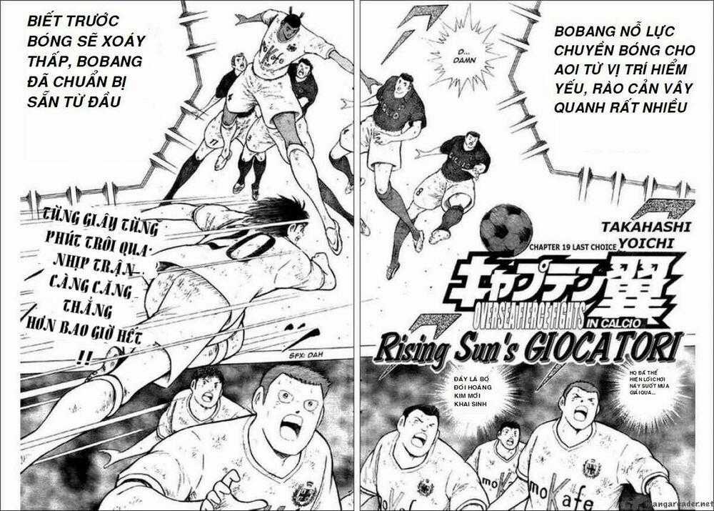 Captain Tsubasa : Trận Chiến Liên Đoàn Italy Chapter 19 trang 1