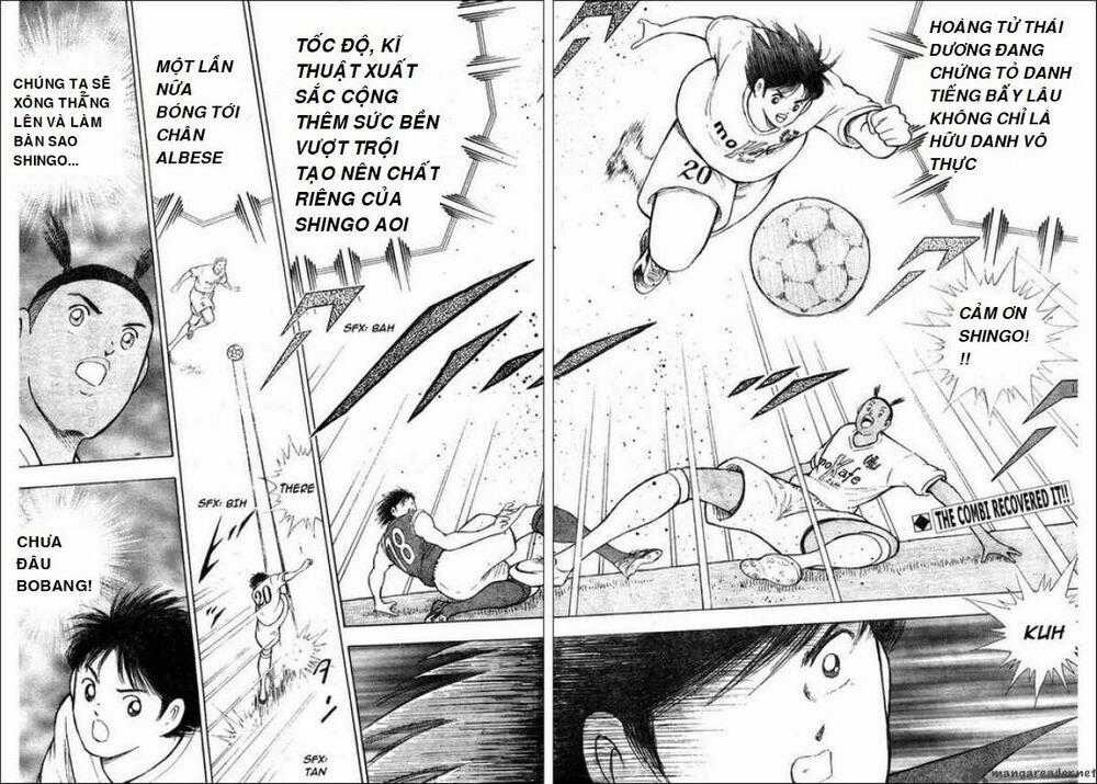 Captain Tsubasa : Trận Chiến Liên Đoàn Italy Chapter 4 trang 1