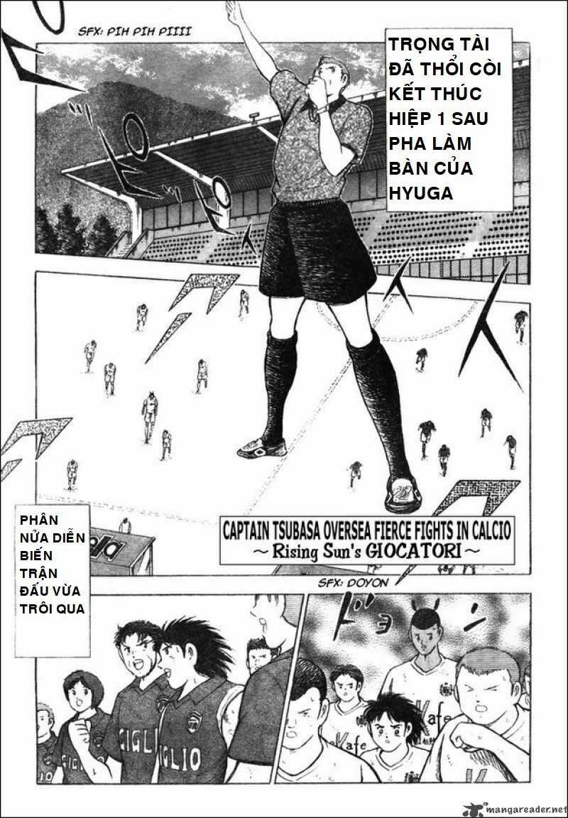 Captain Tsubasa : Trận Chiến Liên Đoàn Italy Chapter 9 trang 0