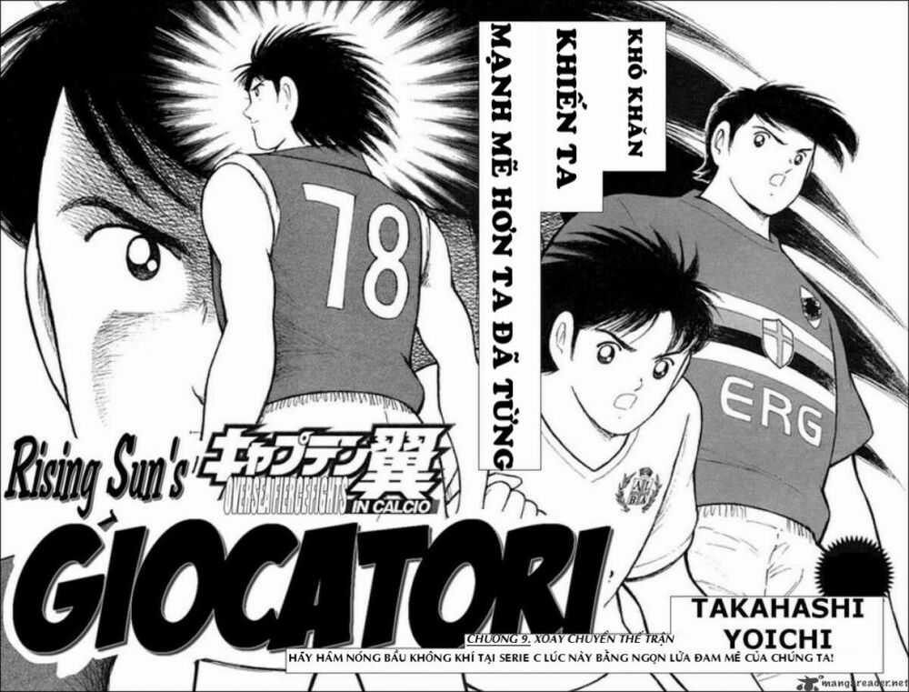 Captain Tsubasa : Trận Chiến Liên Đoàn Italy Chapter 9 trang 1