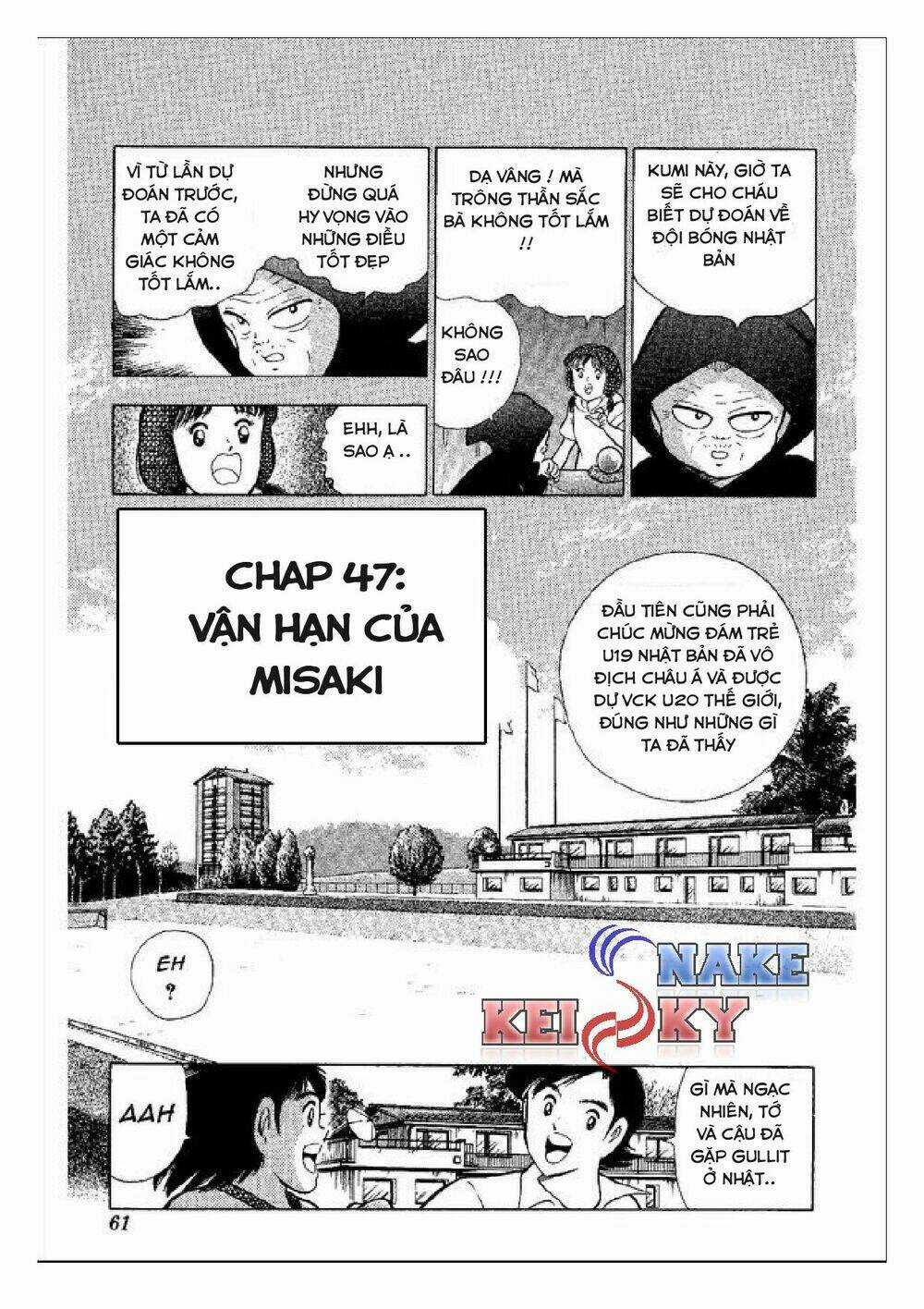 Captain Tsubasa : World Youth (Part 2) Chapter 47 trang 1