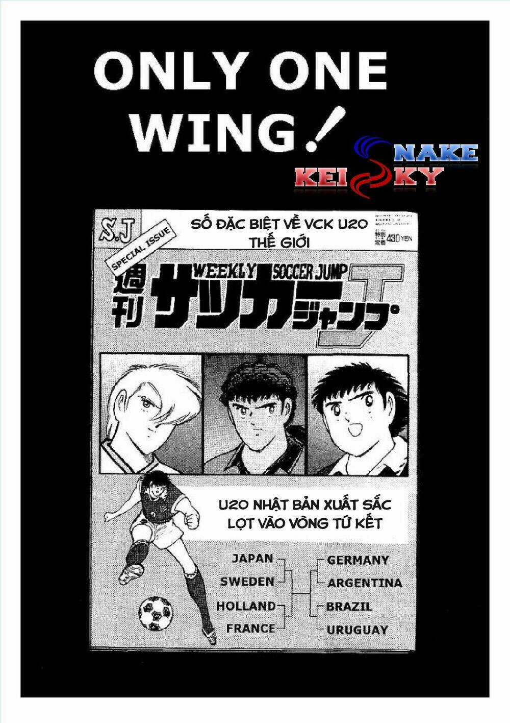 Captain Tsubasa : World Youth (Part 2) Chapter 56 trang 1