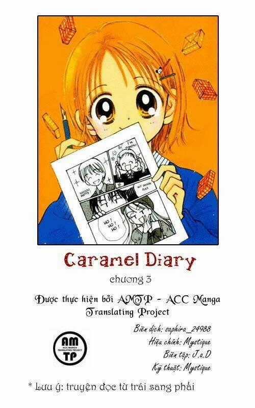 Caramel Diary Chapter 3 trang 0