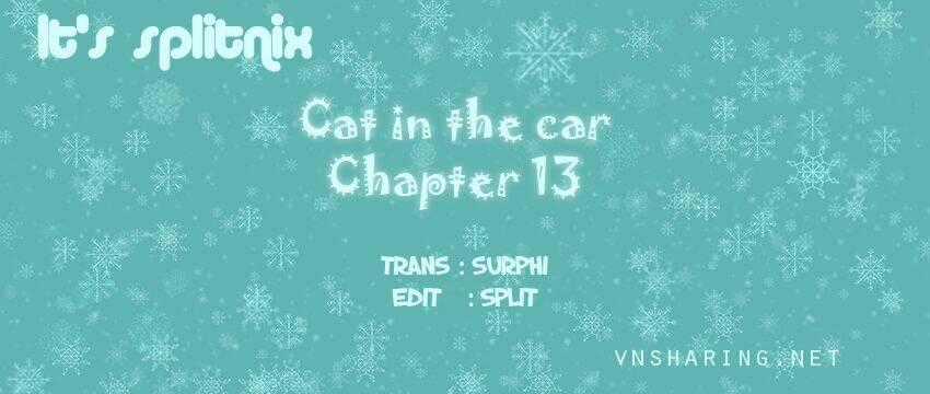 Cat in the car Chapter 13 trang 0