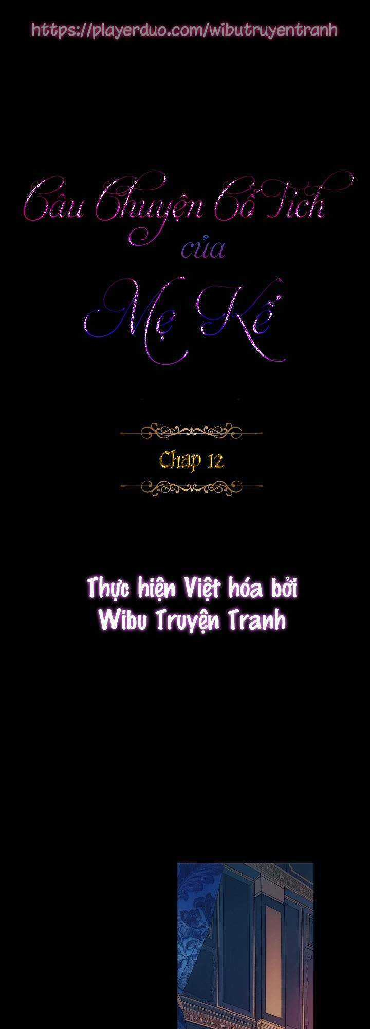 Câu Chuyện Cổ Tích Của Mẹ Kế Chapter 12 trang 1