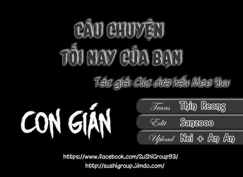 Câu chuyện tối nay của bạn Chapter 3 trang 0