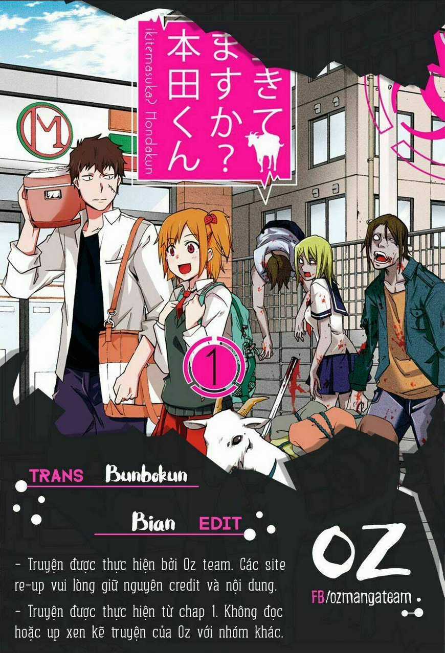 Cậu Còn Sống Chứ? Honda-Kun Chapter 4 trang 1