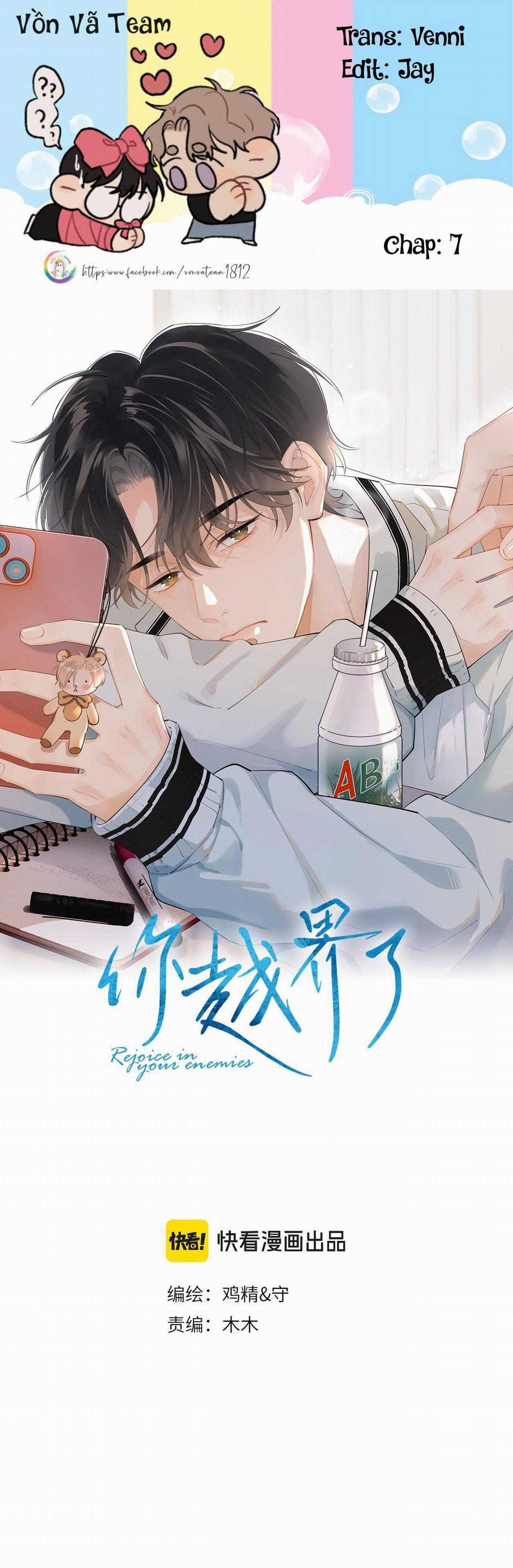 Cậu Vượt Giới Hạn Rồi Chapter 7 trang 0