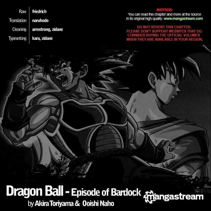 Cha của Songoku: Bardock Chapter 1 trang 0