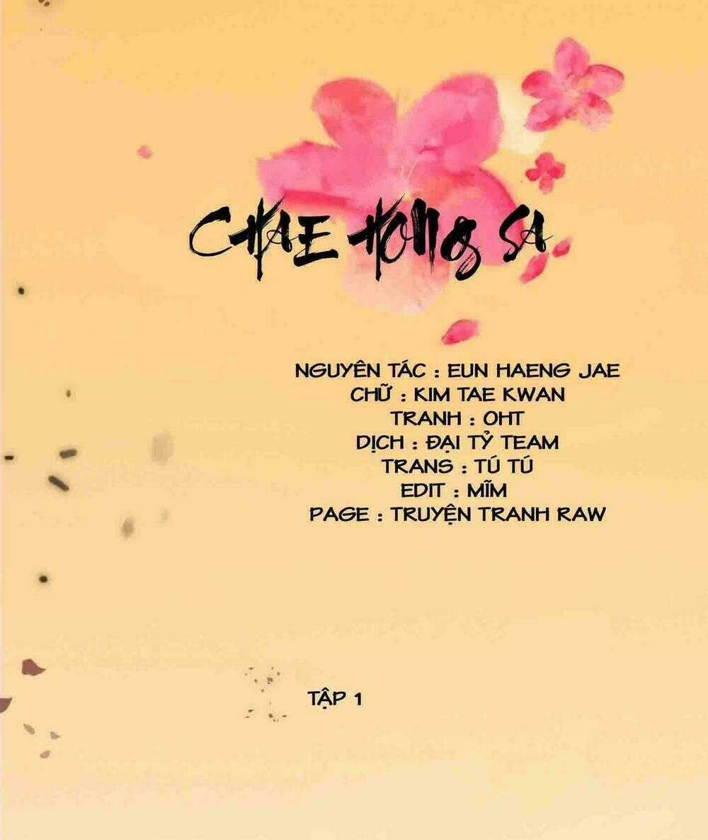 Chae Hong Sa Chapter 1 trang 1