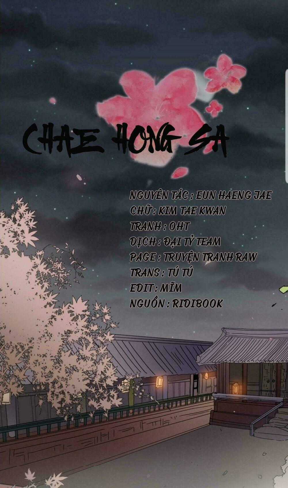 Chae Hong Sa Chapter 17 trang 0