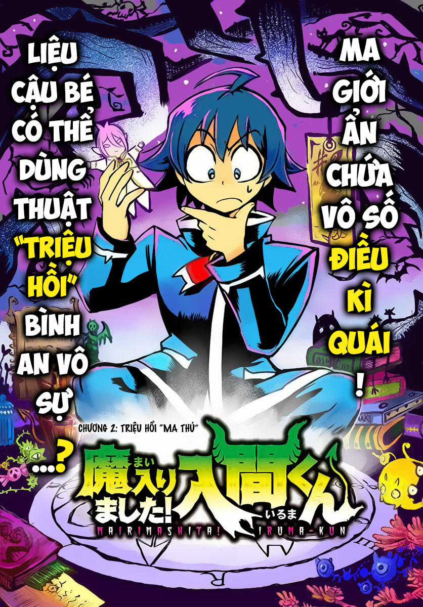 Chào Mừng Cậu Đến Trường Iruma-Kun Chapter 2 trang 1