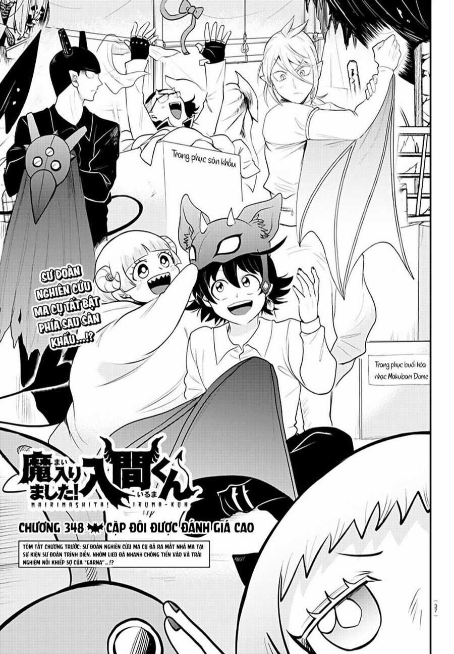 Chào Mừng Cậu Đến Trường Iruma-Kun Chapter 348 trang 1