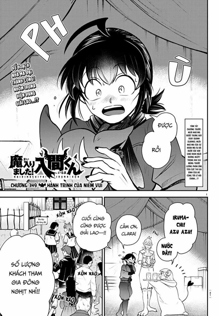 Chào Mừng Cậu Đến Trường Iruma-Kun Chapter 349 trang 1