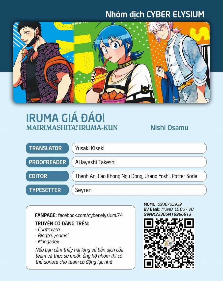 Chào Mừng Cậu Đến Trường Iruma-Kun Chapter 357 trang 0