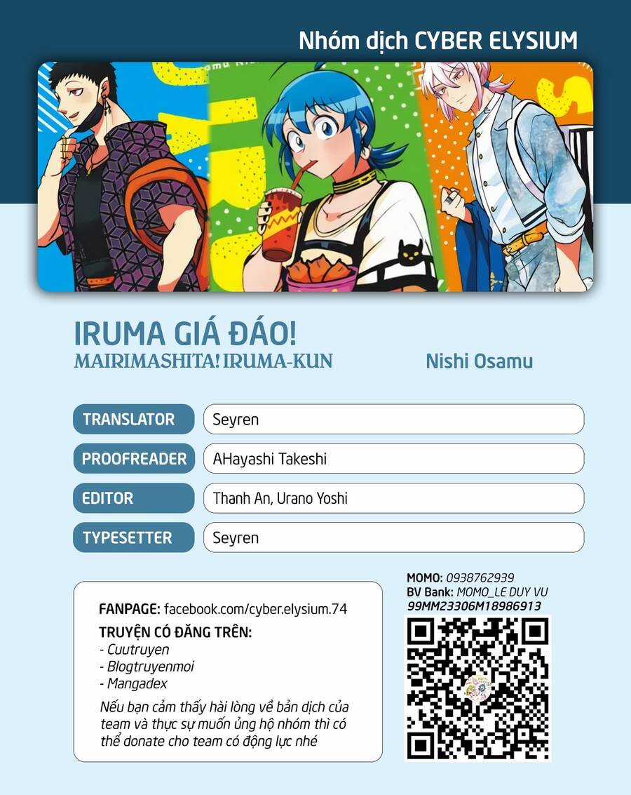 Chào Mừng Cậu Đến Trường Iruma-Kun Chapter 365 trang 0